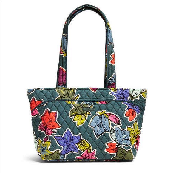 1 left❤️NWT Vera Bradley Falling Flowers tote - Picture 3 of 8